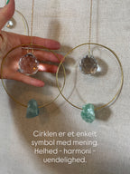 Fluorit Cirkel Lysfanger