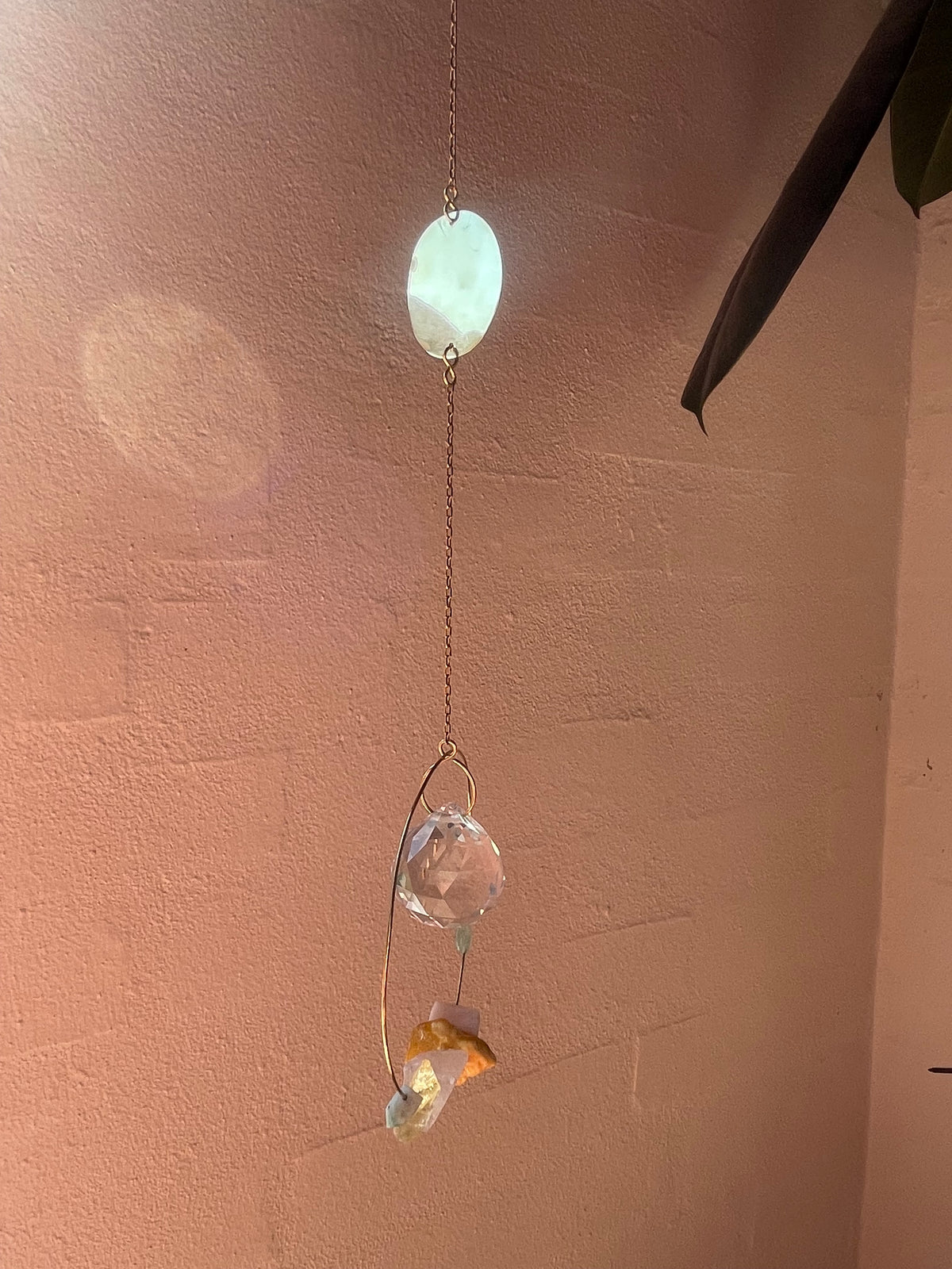 Cirkel og sten  Suncatcher